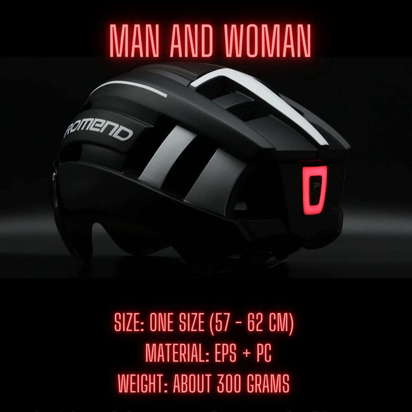 One size bike helmet